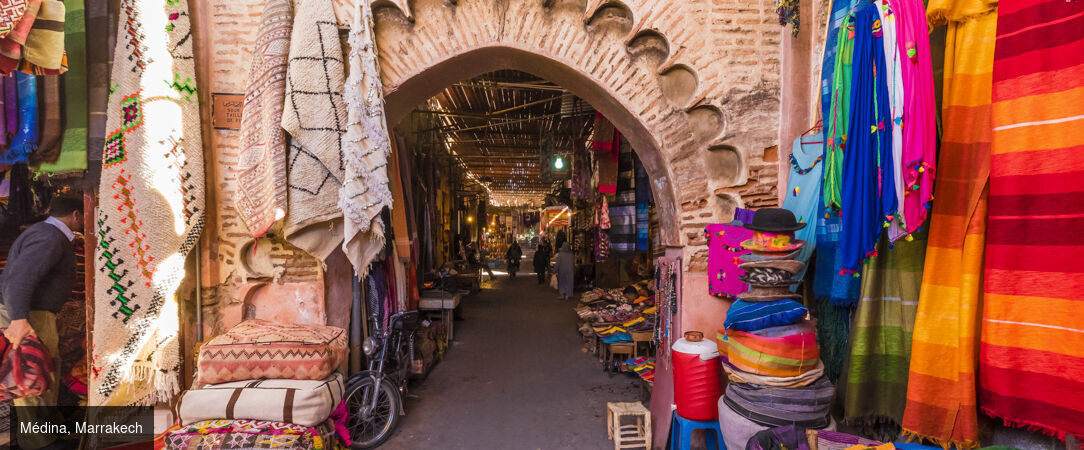 Villes impériales & splendeurs du Maroc - Jet Tours Signature - Circuit de 7 nuits à la découverte des villes impériales, entre médinas classées, vestiges antiques et paysages du Moyen Atlas. - Maroc : Marrakech, Fès & Casablanca