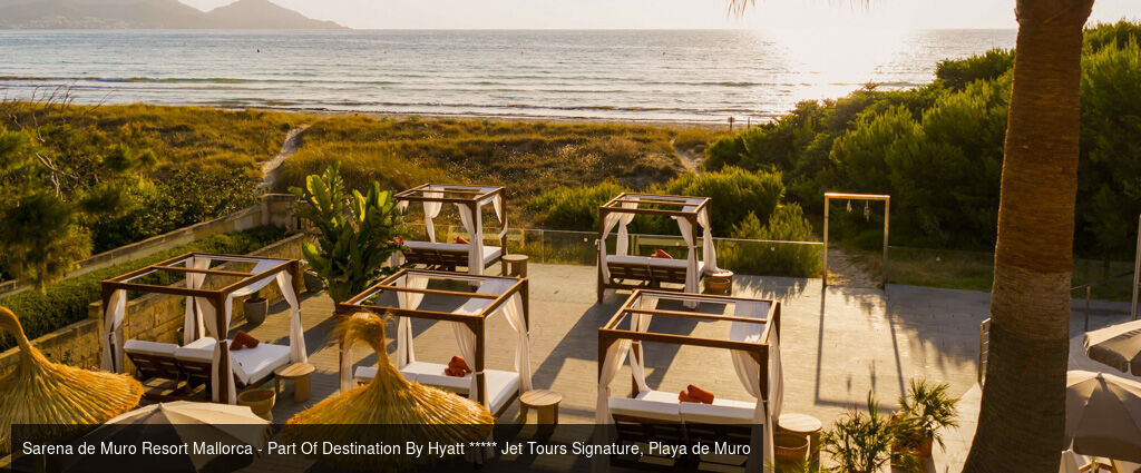 Deux rivages sous le soleil baléare Jet Tours Signature - Combiné de 9 à 14 nuits à Majorque, entre la plage préservée de Playa de Muro et l’énergie balnéaire de Palma. - Majorque : Playa de Muro & Palma