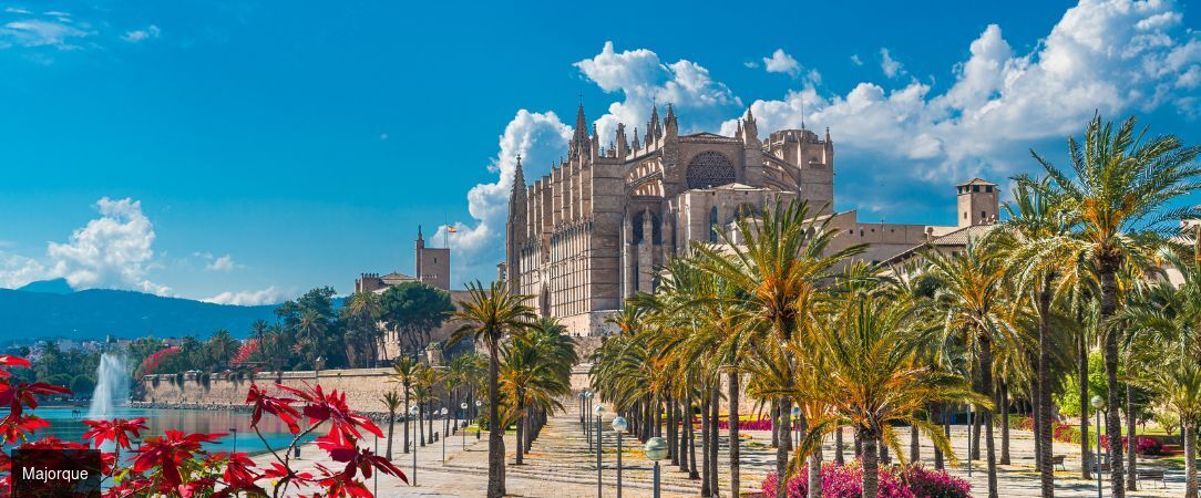 Deux rivages sous le soleil baléare Jet Tours Signature - Combiné de 9 à 14 nuits à Majorque, entre la plage préservée de Playa de Muro et l’énergie balnéaire de Palma. - Majorque : Playa de Muro & Palma