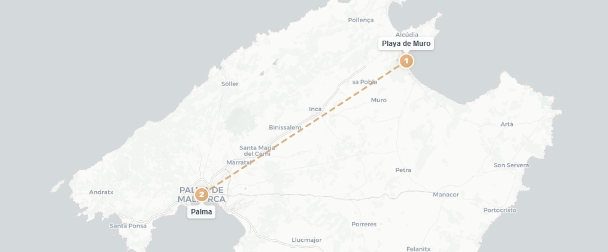 Deux rivages sous le soleil baléare Jet Tours Signature - Combiné de 9 à 14 nuits à Majorque, entre la plage préservée de Playa de Muro et l’énergie balnéaire de Palma. - Majorque : Playa de Muro & Palma