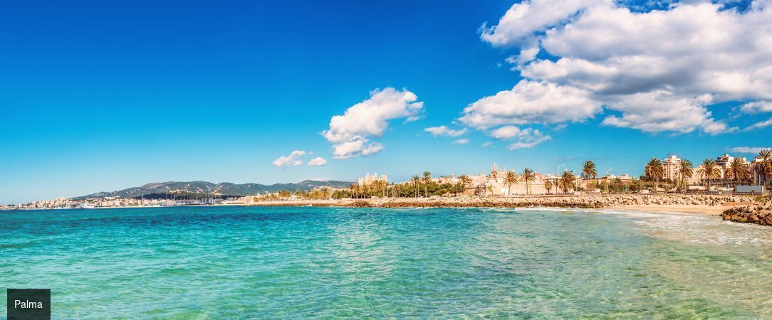 Deux rivages sous le soleil baléare Jet Tours Signature - Combiné de 9 à 14 nuits à Majorque, entre la plage préservée de Playa de Muro et l’énergie balnéaire de Palma. - Majorque : Playa de Muro & Palma