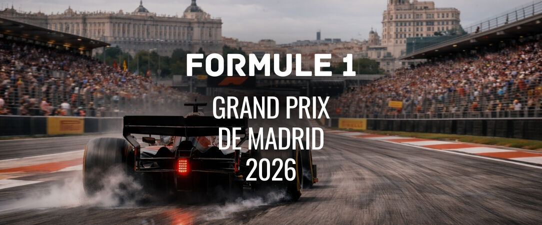 Premier Grand Prix de Formule 1 de Madrid 2026 - Séjour d’exception de 2 ou 3 nuits pour vivre le premier Grand Prix de Formule 1 de l’histoire à Madrid, avec tout le confort d’un hôtel 4 étoiles. - Madrid, Espagne