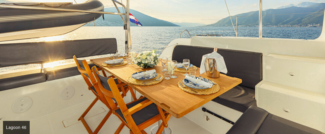 Adriatique secrète en catamaran de luxe - Une croisière de 7 nuits en mer Adriatique, entre cités    historiques classées, baies préservées et navigation intimiste en catamaran de luxe. - Croatie & Monténégro