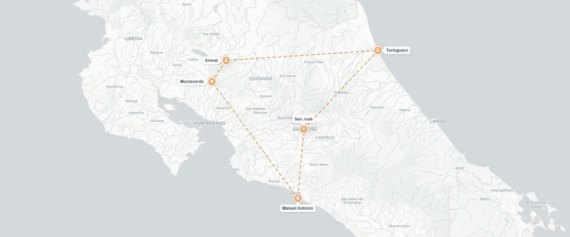 La route Pura Vida, du cœur tropical au Pacifique -  - Costa Rica : Tortuguero, Arenal & Manuel Antonio