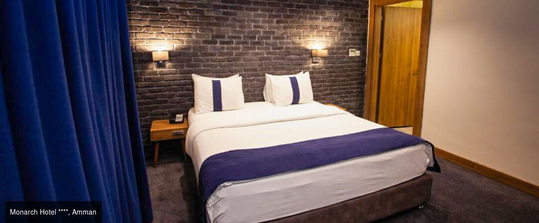 Paysages mythiques de la Jordanie - Circuit groupé de 7 nuits entre cités antiques, désert et rivages. - Jordanie : Amman, Pétra, Wadi Rum, Aqaba & Mer Morte