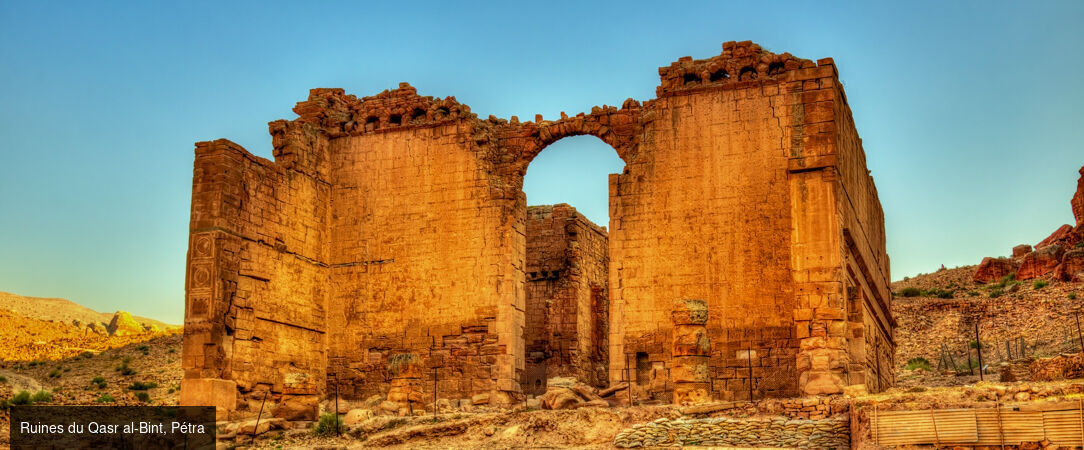 Paysages mythiques de la Jordanie - Circuit groupé de 7 nuits entre cités antiques, désert et rivages. - Jordanie : Amman, Pétra, Wadi Rum, Aqaba & Mer Morte
