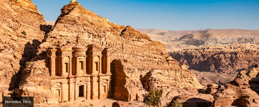 Paysages mythiques de la Jordanie - Circuit groupé de 7 nuits entre cités antiques, désert et rivages. - Jordanie : Amman, Pétra, Wadi Rum, Aqaba & Mer Morte