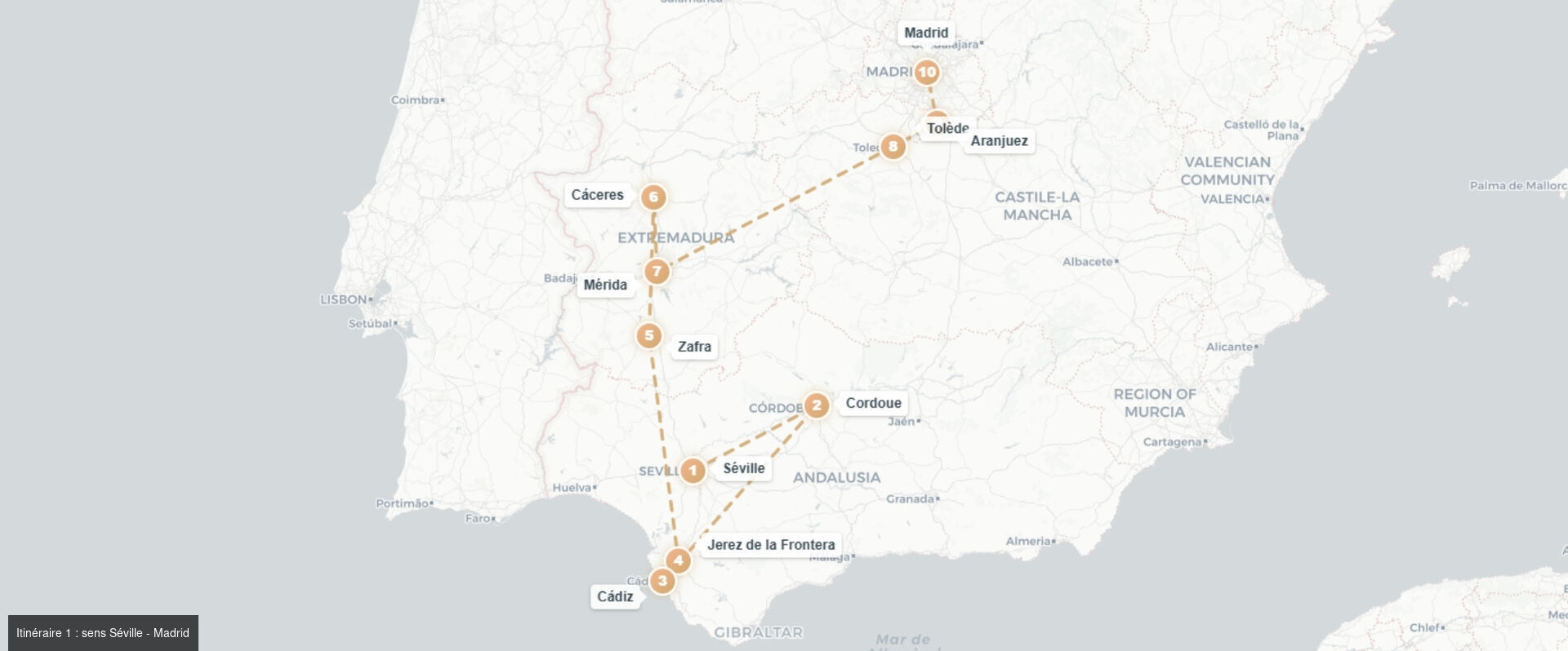 Le Train Al Andalus, joyau ferroviaire d’Espagne - Voyage en train de 6 nuits à bord de l’Al Ándalus, au fil des grandes cités historiques d’Andalousie et de Castille - Espagne : Andalousie & Castille