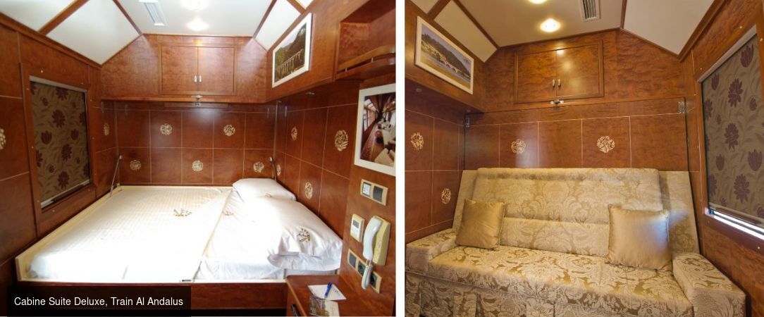 Le Train Al Andalus, joyau ferroviaire d’Espagne - Voyage en train de 6 nuits à bord de l’Al Ándalus, au fil des grandes cités historiques d’Andalousie et de Castille - Espagne : Andalousie & Castille