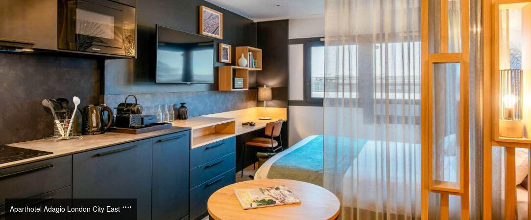 Londres et l’univers magique de Harry Potter - Adagio Aparthotel London City East ★★★★ - Adagio Aparthotel London City East **** : Un séjour familial magique à Londres, entre indépendance d’un aparthotel moderne et immersion dans l'univers d'Harry Potter. - Londres, Royaume-Uni