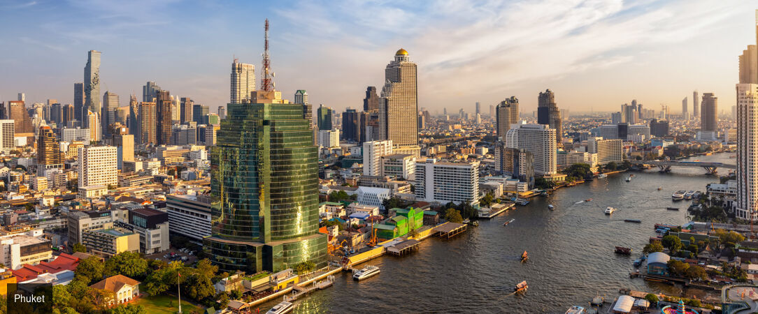 Contrastes thaïlandais, entre ville et lagons - Combiné de 8 à 14 nuits en Thaïlande, entre découverte culturelle à Bangkok et parenthèse balnéaire sur les plages de Phuket. - Thaïlande : Bangkok & Phuket