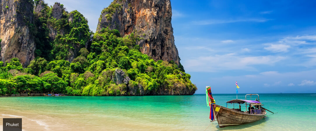 Contrastes thaïlandais, entre ville et lagons - Combiné de 8 à 14 nuits en Thaïlande, entre découverte culturelle à Bangkok et parenthèse balnéaire sur les plages de Phuket. - Thaïlande : Bangkok & Phuket