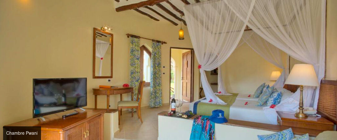 Sultan Sands Island Resort & Spa ★★★★ - Une parenthèse balnéaire à Zanzibar, entre lagon turquoise et douceur swahilie. - Kiwengwa, Tanzanie