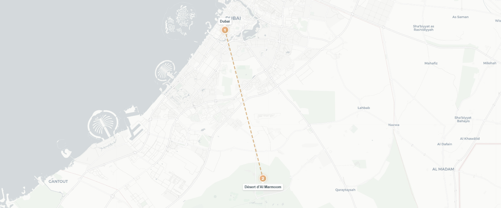 Séjour à Dubaï & nuit d’exception dans le désert - Circuit de 5 ou 6 nuits à Dubaï, entre séjour urbain et expérience immersive dans le désert émirati. - Émirats arabes unis : Dubaï & désert d’Al Marmoom