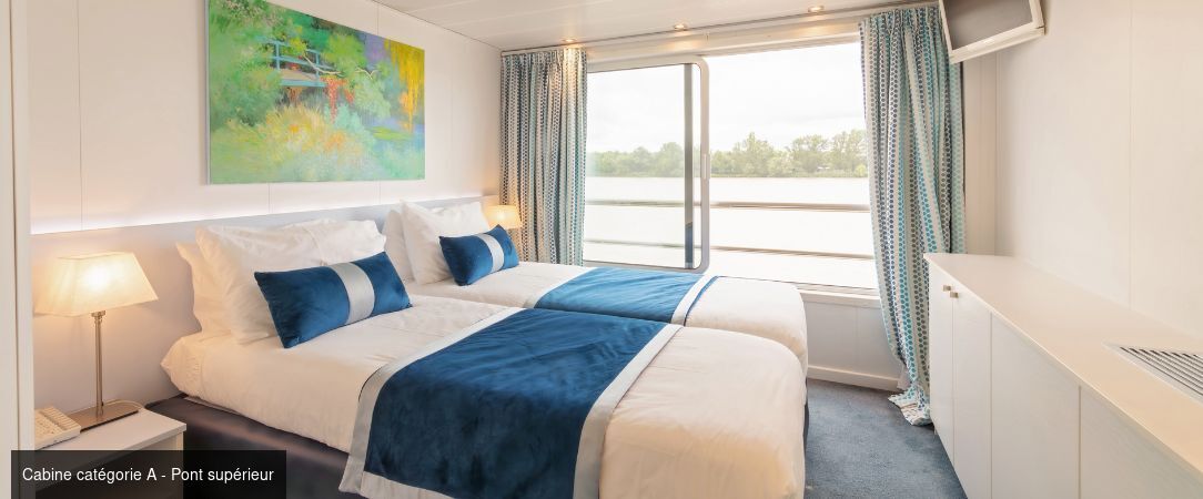 Croisière au cœur de Bordeaux et sa région - Croisière de 5 nuits au fil de la Garonne et de la Dordogne, entre citadelles classées, bastides médiévales et vignobles d’exception. - France : Bordeaux et vallée de la Gironde