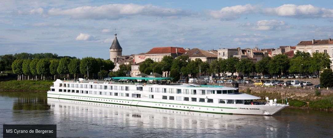 Croisière au cœur de Bordeaux et sa région - Croisière de 5 nuits au fil de la Garonne et de la Dordogne, entre citadelles classées, bastides médiévales et vignobles d’exception. - France : Bordeaux et vallée de la Gironde