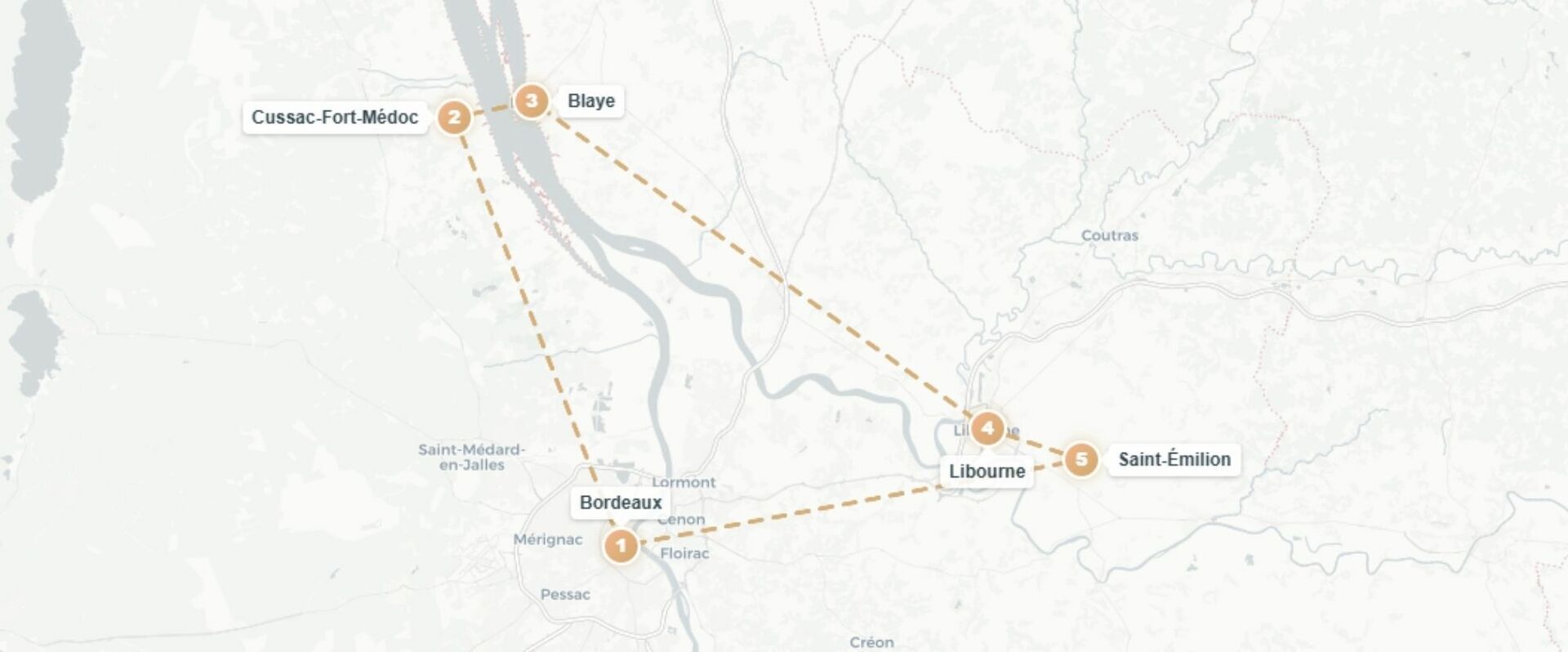 Croisière au cœur de Bordeaux et sa région - Croisière de 5 nuits au fil de la Garonne et de la Dordogne, entre citadelles classées, bastides médiévales et vignobles d’exception. - France : Bordeaux et vallée de la Gironde