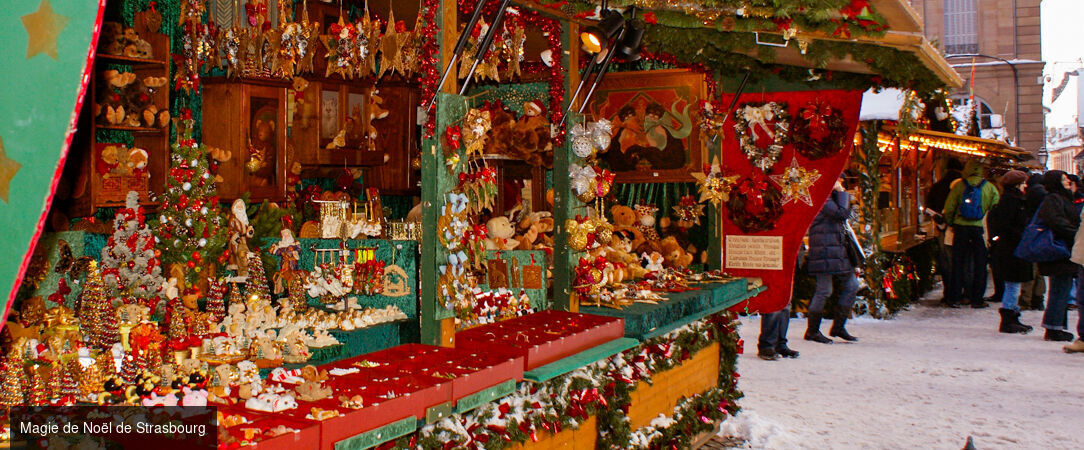 Magie de Noël, saveurs et traditions de l’Avent sur le Rhin - Croisière de 4 nuits sur le Rhin romantique à la découverte des plus beaux marchés de Noël, de Strasbourg à Rüdesheim et Mayence. - France & Allemagne : Rhin romantique, Rüdesheim & Mayence