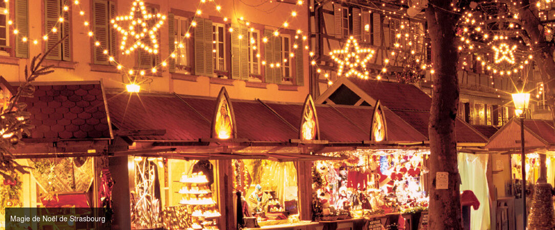 Magie de Noël, saveurs et traditions de l’Avent sur le Rhin - Croisière de 4 nuits sur le Rhin romantique à la découverte des plus beaux marchés de Noël, de Strasbourg à Rüdesheim et Mayence. - France & Allemagne : Rhin romantique, Rüdesheim & Mayence