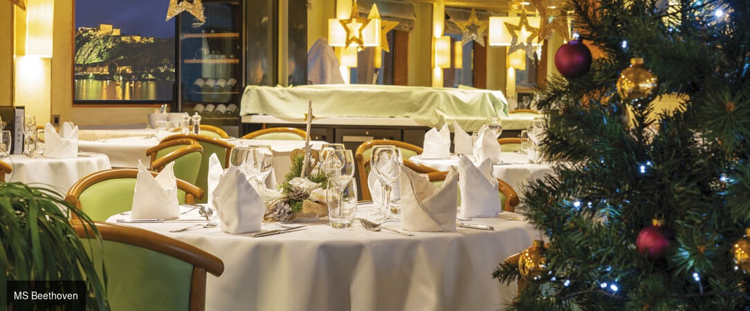 Magie de Noël, saveurs et traditions de l’Avent sur le Rhin - Croisière de 4 nuits sur le Rhin romantique à la découverte des plus beaux marchés de Noël, de Strasbourg à Rüdesheim et Mayence. - France & Allemagne : Rhin romantique, Rüdesheim & Mayence