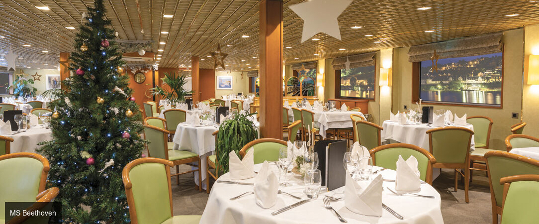 Magie de Noël, saveurs et traditions de l’Avent sur le Rhin - Croisière de 4 nuits sur le Rhin romantique à la découverte des plus beaux marchés de Noël, de Strasbourg à Rüdesheim et Mayence. - France & Allemagne : Rhin romantique, Rüdesheim & Mayence