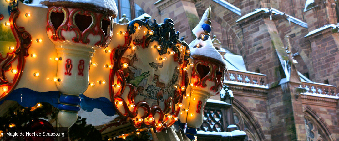 Magie de Noël, saveurs et traditions de l’Avent sur le Rhin - Croisière de 4 nuits sur le Rhin romantique à la découverte des plus beaux marchés de Noël, de Strasbourg à Rüdesheim et Mayence. - France & Allemagne : Rhin romantique, Rüdesheim & Mayence