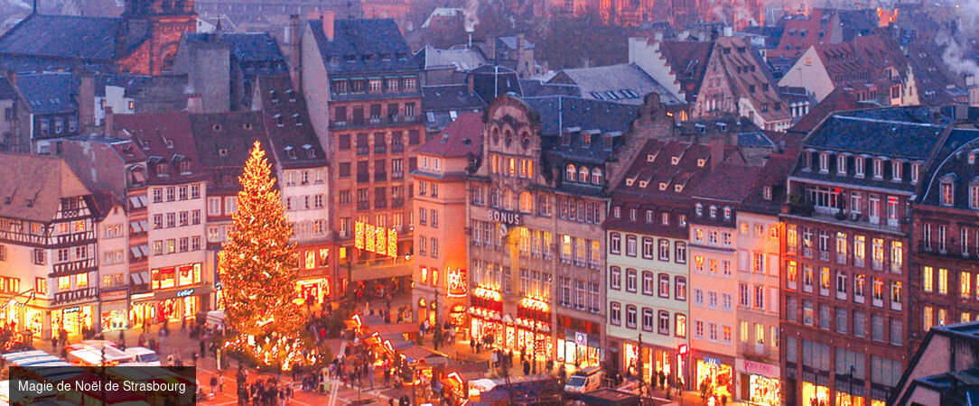 Magie de Noël, saveurs et traditions de l’Avent sur le Rhin - Croisière de 4 nuits sur le Rhin romantique à la découverte des plus beaux marchés de Noël, de Strasbourg à Rüdesheim et Mayence. - France & Allemagne : Rhin romantique, Rüdesheim & Mayence
