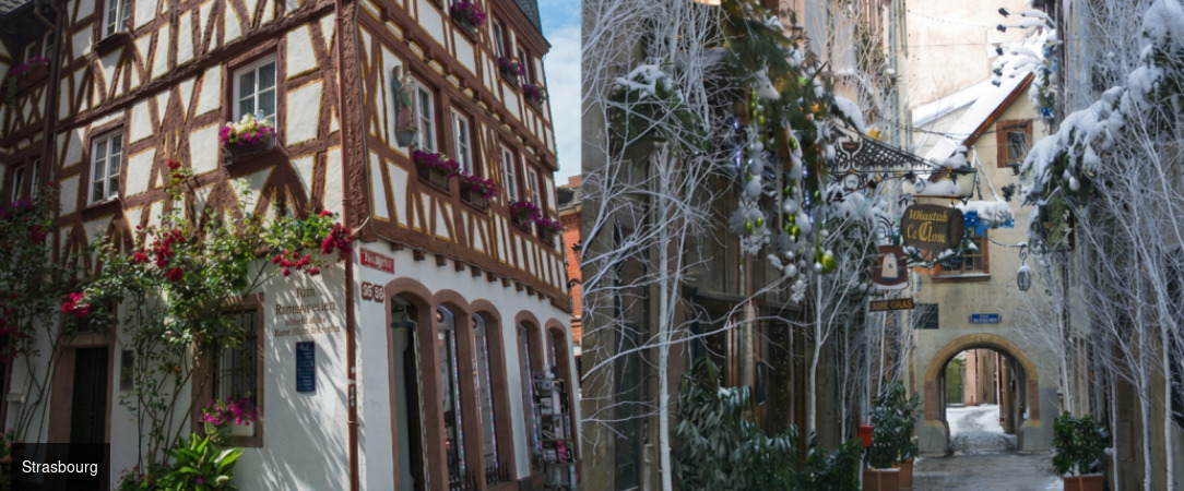 Magie de Noël, saveurs et traditions de l’Avent sur le Rhin - Croisière de 4 nuits sur le Rhin romantique à la découverte des plus beaux marchés de Noël, de Strasbourg à Rüdesheim et Mayence. - France & Allemagne : Rhin romantique, Rüdesheim & Mayence