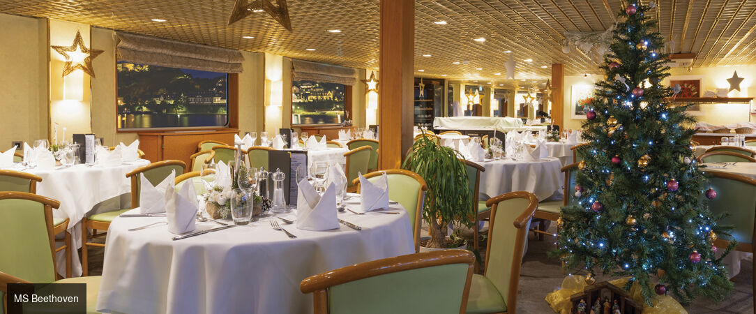 Magie de Noël, saveurs et traditions de l’Avent sur le Rhin - Croisière de 4 nuits sur le Rhin romantique à la découverte des plus beaux marchés de Noël, de Strasbourg à Rüdesheim et Mayence. - France & Allemagne : Rhin romantique, Rüdesheim & Mayence
