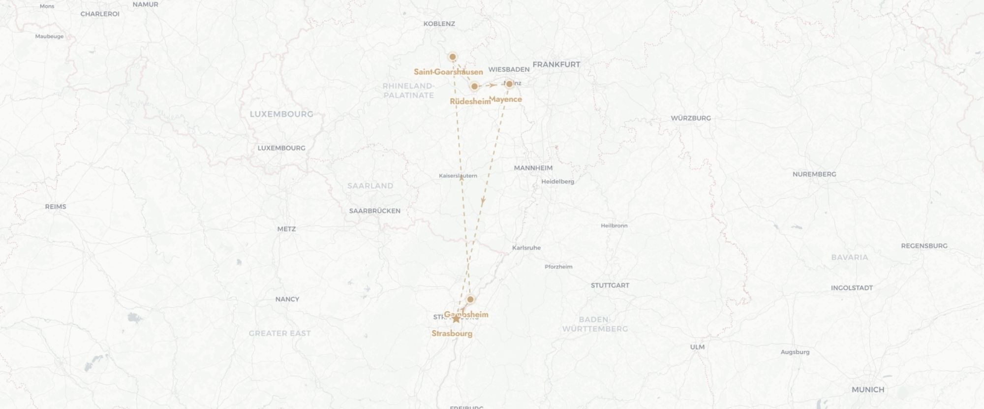 Magie de Noël, saveurs et traditions de l’Avent sur le Rhin - Croisière de 4 nuits sur le Rhin romantique à la découverte des plus beaux marchés de Noël, de Strasbourg à Rüdesheim et Mayence. - France & Allemagne : Rhin romantique, Rüdesheim & Mayence