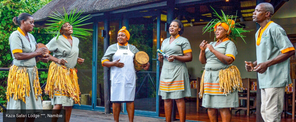 Safari-croisière au fil du Zambèze - Croisière-safari de 8 nuits en Afrique australe ; parcs mythiques de Chobé et de Matusadona, traditions namibiennes et paysages grandioses des chutes Victoria. - Afrique australe