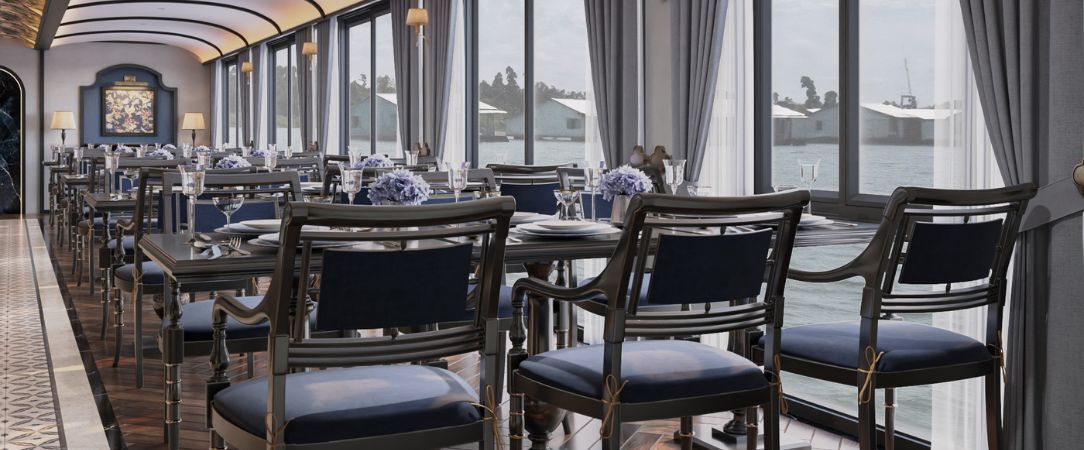 Le Mékong, rêve et élégance avec Rivages du Monde ★★★★★ - Croisière de 11 nuits entre le Cambodge et le Vietnam à bord du R/V Mekong Romance *****, de Saïgon aux temples d’Angkor ou d’Angkor à Saïgon. - Cambodge & Vietnam : Angkor, Mékong & Saïgon