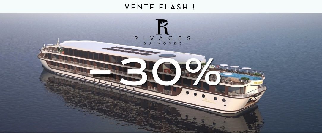 Le Mékong, rêve et élégance avec Rivages du Monde ★★★★★ - Croisière de 11 nuits Rivages du Monde à bord du R/V Mekong Romance - Cambodge & Vietnam : Angkor, Mékong & Saïgon