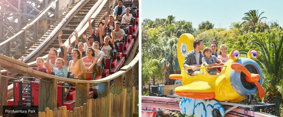 PortAventura Park & Ferrari Land et Hotel Eurosalou & Spa ★★★★ - Un hôtel confortable en demi-pension à Salou pour profiter du PortAventura Park et de Ferrari Land en famille ou entre amis. - Salou, Espagne