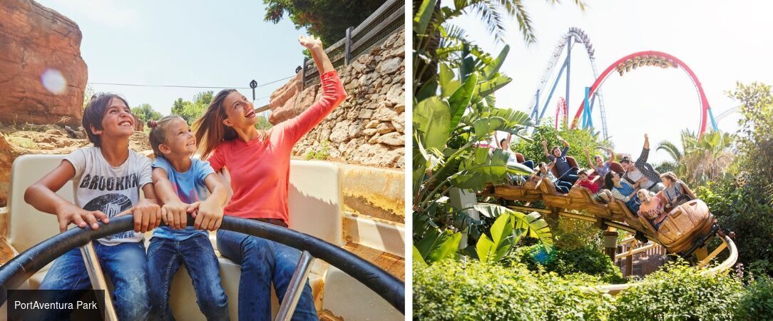 PortAventura Park & Ferrari Land et Hotel Eurosalou & Spa ★★★★ - Un hôtel confortable en demi-pension à Salou pour profiter du PortAventura Park et de Ferrari Land en famille ou entre amis. - Salou, Espagne