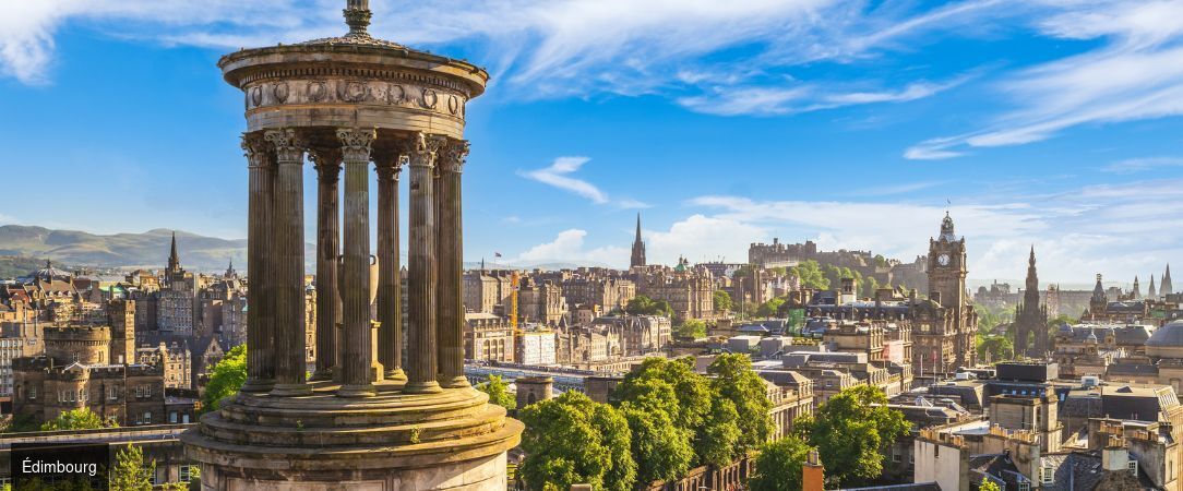 L'Écosse en train - Voyage en train de 7 nuits à travers l’Écosse, d’Édimbourg aux Highlands, entre villes historiques, lochs légendaires et paysages spectaculaires. - Écosse : d’Édimbourg à Glasgow