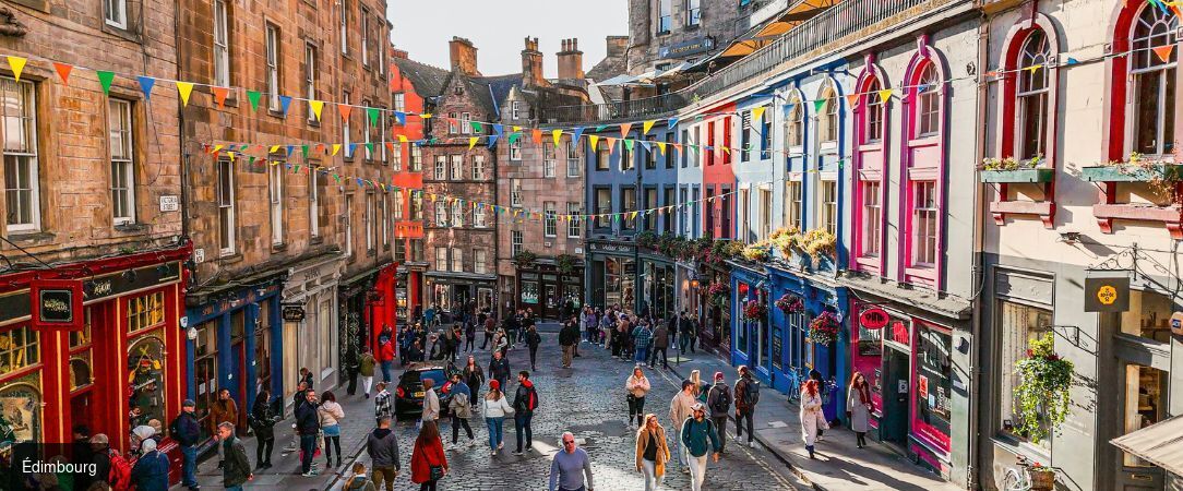 L'Écosse en train - Voyage en train de 7 nuits à travers l’Écosse, d’Édimbourg aux Highlands, entre villes historiques, lochs légendaires et paysages spectaculaires. - Écosse : d’Édimbourg à Glasgow