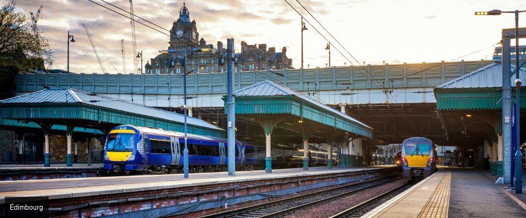 L'Écosse en train - Voyage en train de 7 nuits à travers l’Écosse, d’Édimbourg aux Highlands, entre villes historiques, lochs légendaires et paysages spectaculaires. - Écosse : d’Édimbourg à Glasgow