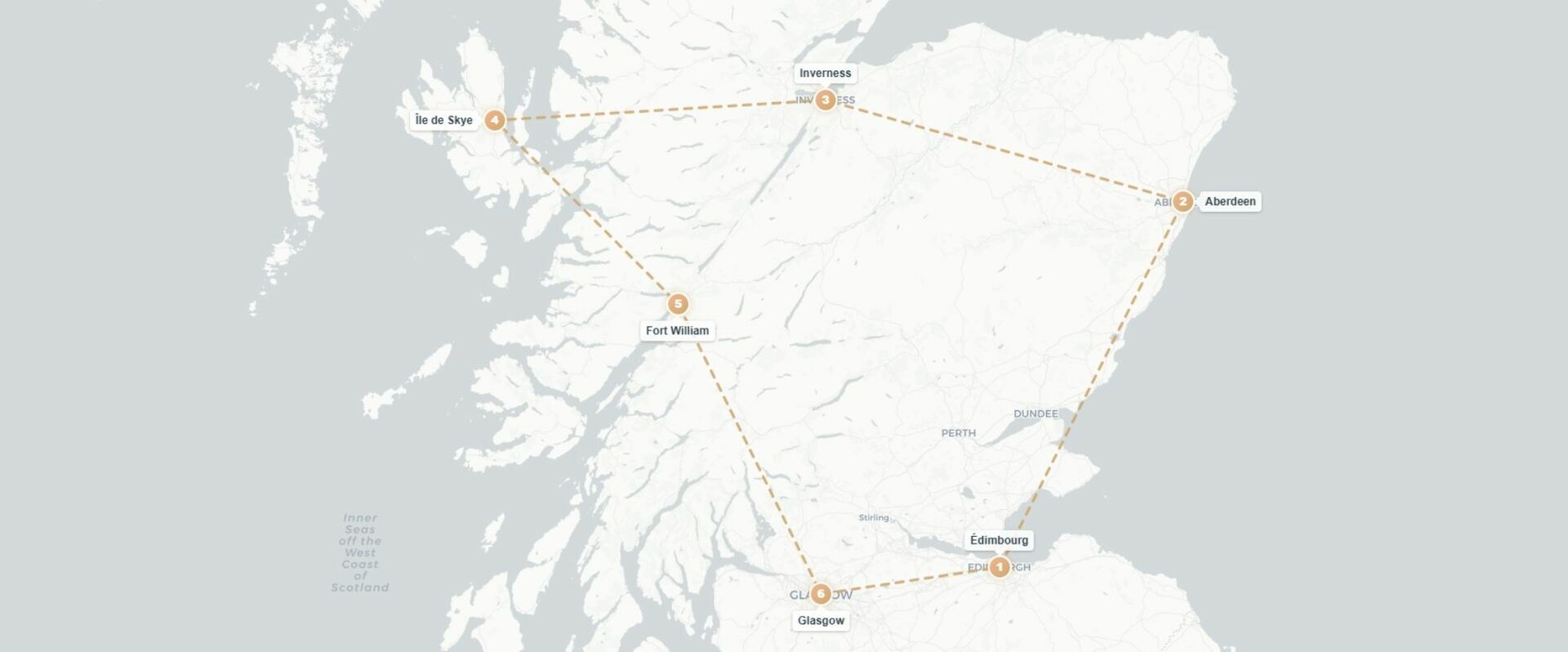 L'Écosse en train - Voyage en train de 7 nuits à travers l’Écosse, d’Édimbourg aux Highlands, entre villes historiques, lochs légendaires et paysages spectaculaires. - Écosse : d’Édimbourg à Glasgow