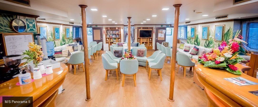Croisière en Polynésie Française à bord du M/S Panorama II - Croisière de 7 nuits en Polynésie française à bord du M/S Panorama II, à la découverte de Tahiti, Moorea, Bora Bora et des îles de la Société, en pension complète. - Tahiti et les îles de la Polynésie française