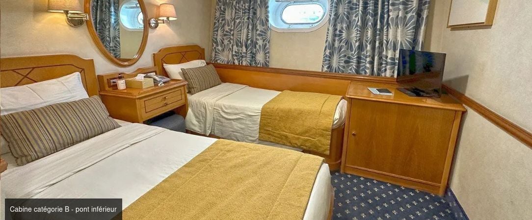 Croisière en Polynésie Française à bord du M/S Panorama II - Croisière de 7 nuits en Polynésie française à bord du M/S Panorama II, à la découverte de Tahiti, Moorea, Bora Bora et des îles de la Société, en pension complète. - Tahiti et les îles de la Polynésie française