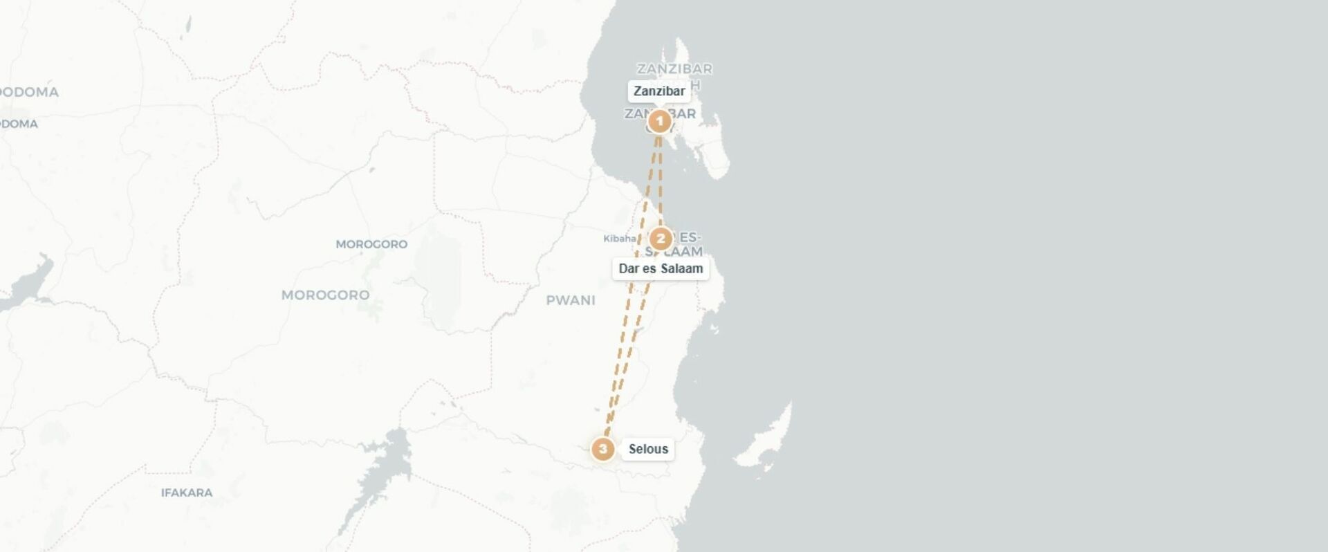 Zanzibar & Selous, lagon et safari -  - Tanzanie : Zanzibar & Réserve de Selous