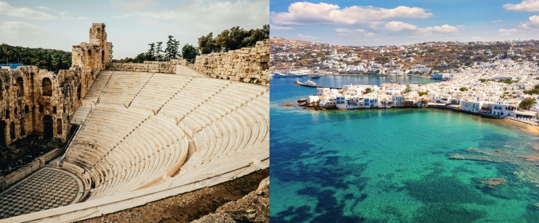 Découverte de la Grèce et de 3 îles en hôtels 4 ou 5 étoiles -  - Athènes et les Cyclades, Grèce