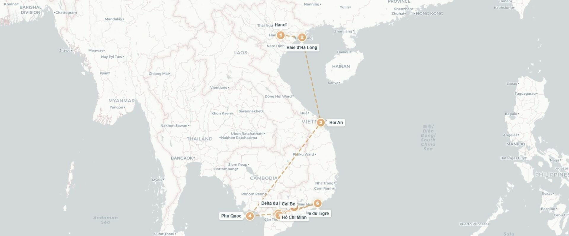 Sérénade du Mékong avec croisière à bord d'un Sampan privatisé - Circuit privatif : un voyage raffiné au fil de l’eau, entre charme authentique, nature luxuriante et traditions vietnamiennes. - Vietnam
