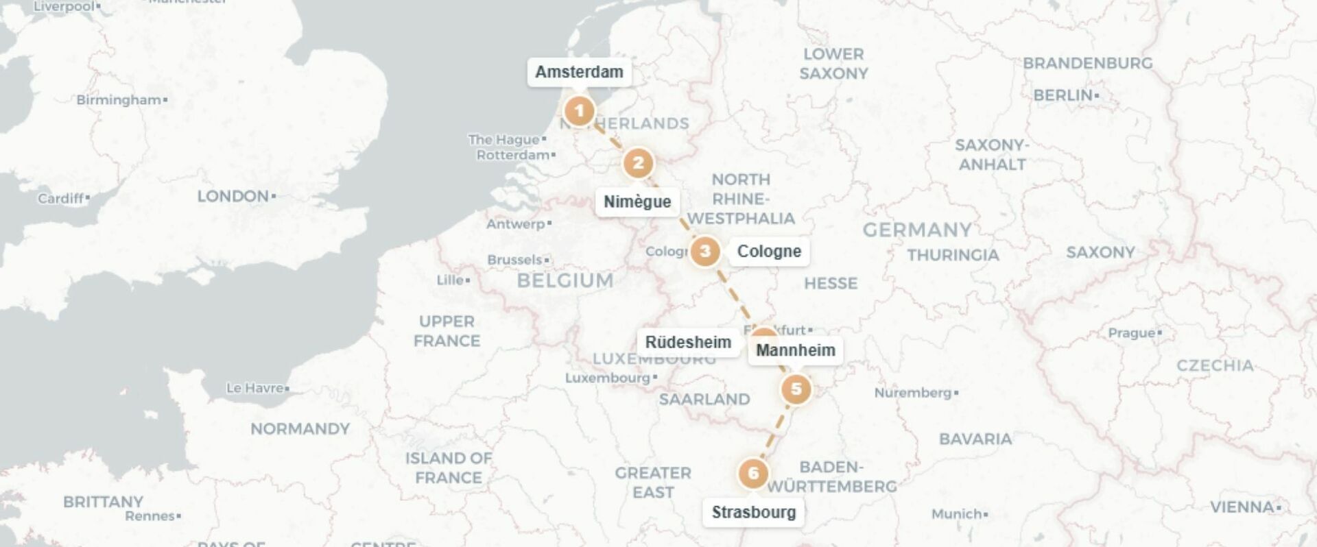 Croisière florale au fil du Rhin - Croisière printanière d’une semaine, d’Amsterdam à Strasbourg, entre jardins d’exception, escales culturelles et conférences exclusives d’Alain Baraton. - Pays-Bas, Allemagne & Alsace