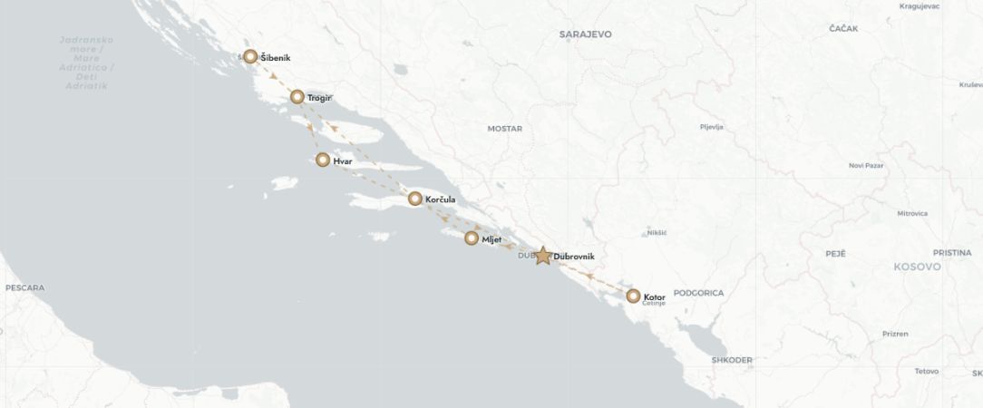 Croisière La Croatie et le Monténégro -  - Croatie & Monténégro