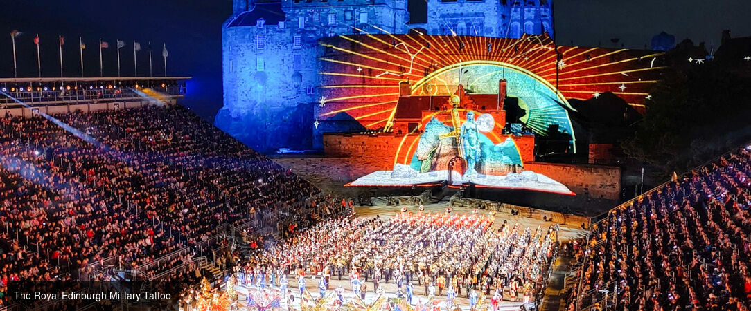 Édimbourg en fanfare – Royal Military Tattoo - Vivez l'émotion du Royal Edinburgh Military Tattoo au cœur de l’été écossais, face au château illuminé. - Édimbourg, Royaume-Uni