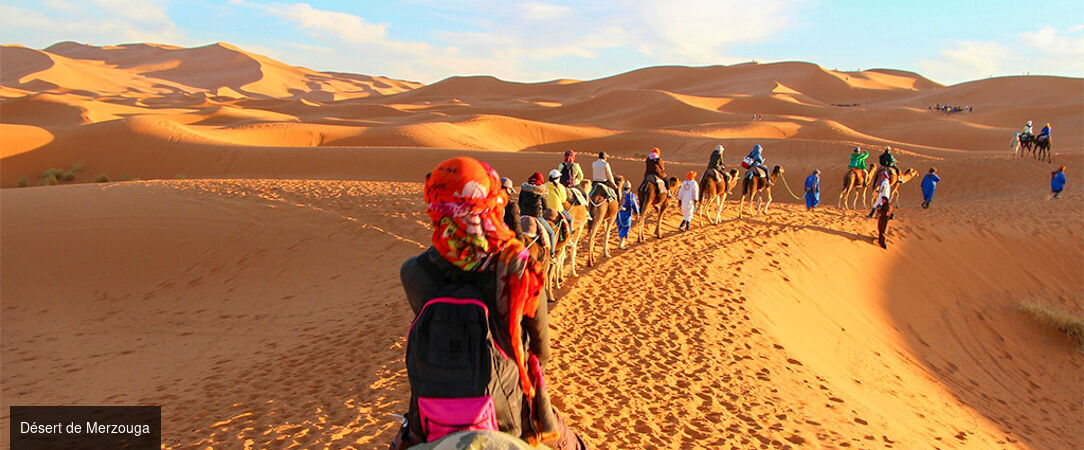Marrakech et les portes du désert - Circuit de 4 à 11 nuits de Marrakech aux dunes de Merzouga, à travers kasbahs, gorges et désert de sable. - Maroc : Marrakech & Grand Sud