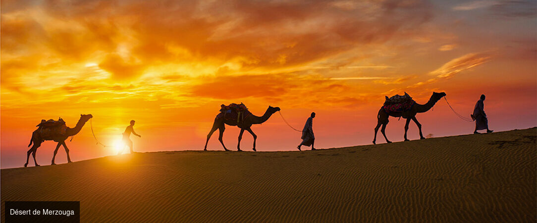 Marrakech et les portes du désert - Circuit de 4 à 11 nuits de Marrakech aux dunes de Merzouga, à travers kasbahs, gorges et désert de sable. - Maroc : Marrakech & Grand Sud