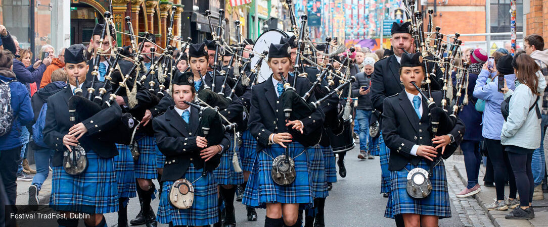 Découvrez l’Irlande en train - Circuit de 7 nuits en train à travers l’Irlande, entre ses villes animées et ses paysages majestueux. - Irlande : de Dublin à Killarney